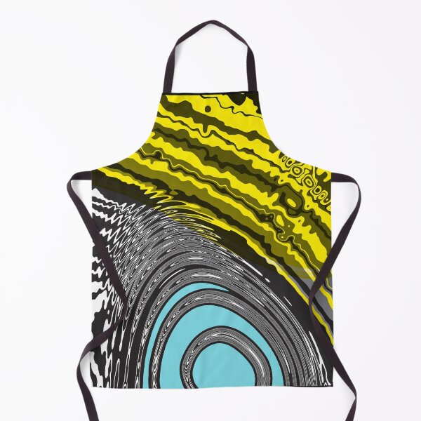 Item preview, Vibrant Op Art Ocean Waves in Abstract Style designed and sold by cremedecolor.
