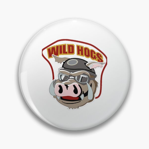Item preview, wild hogs logo designed and sold by Rumki Das.