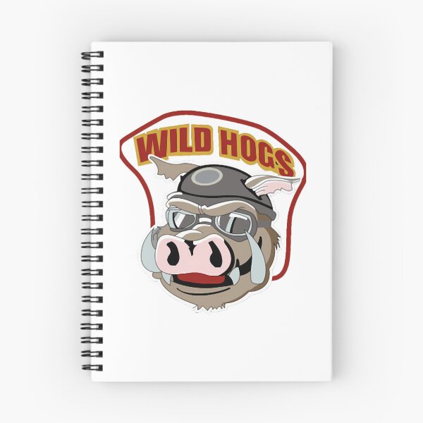 Item preview, wild hogs logo designed and sold by Rumki Das.