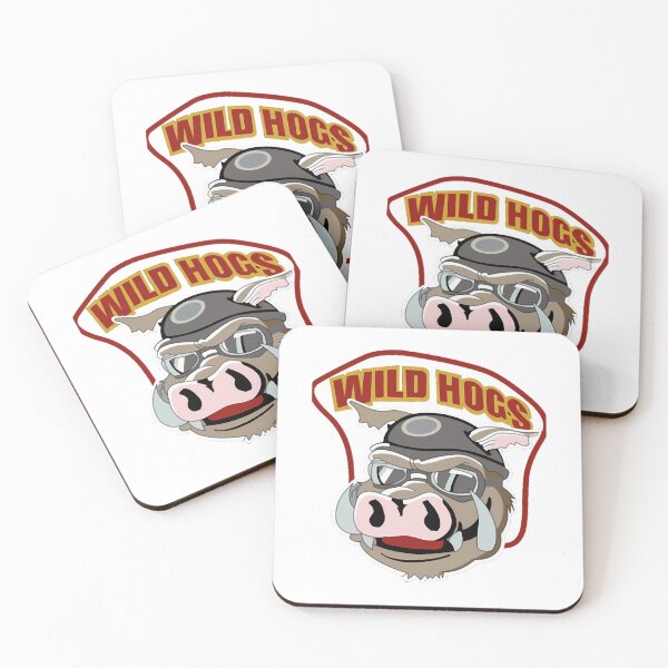 Item preview, wild hogs logo designed and sold by Rumki Das.
