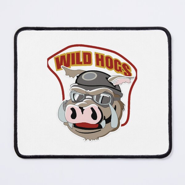 Item preview, wild hogs logo designed and sold by Rumki Das.