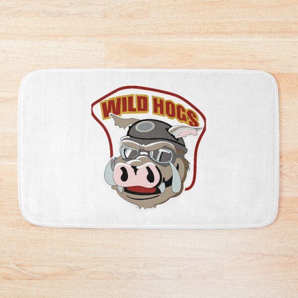 Item preview, wild hogs logo designed and sold by Rumki Das.