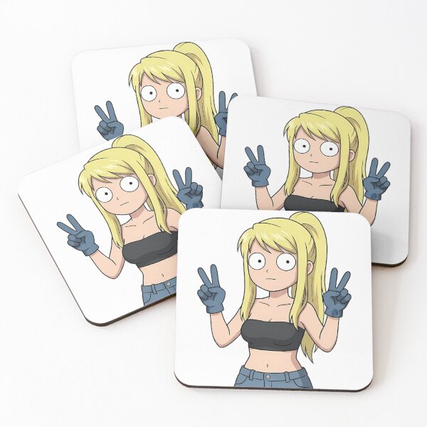 Item preview, Winry Rockbell Fullmetal Alchemist Casual Peace Sign designed and sold by earlobejerk.