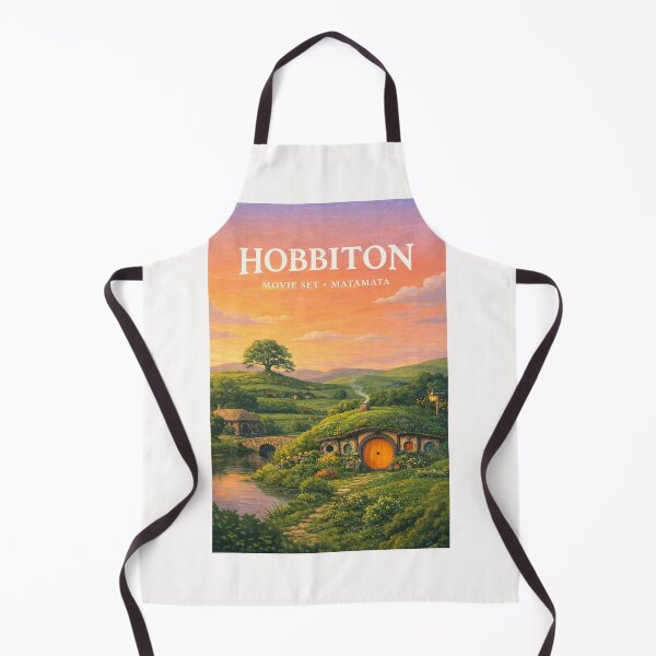 Item preview, Hobbiton Movie Set Matamata Waikato Rolling Hills and Hobbit Holes designed and sold by Places On Earth.