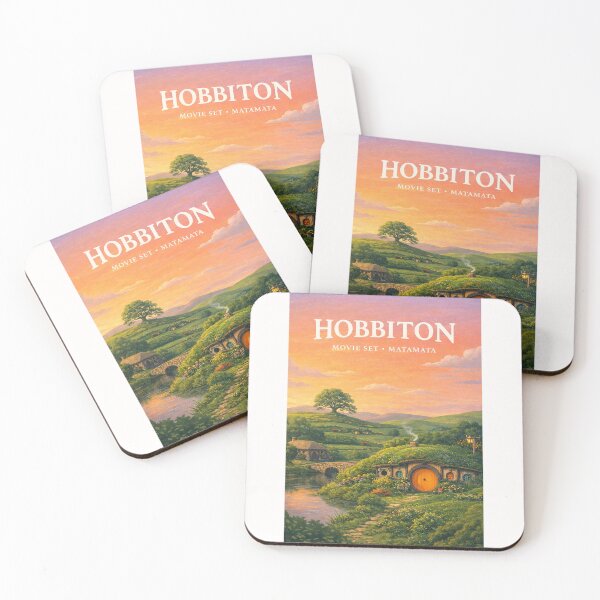 Item preview, Hobbiton Movie Set Matamata Waikato Rolling Hills and Hobbit Holes designed and sold by Places On Earth.