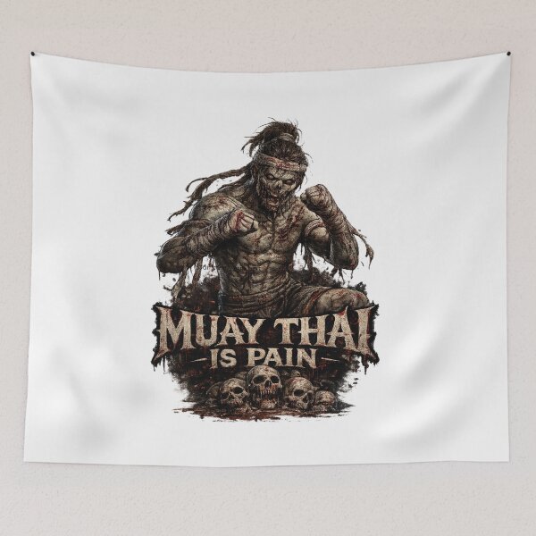 Item preview, MuayThai is Pain designed and sold by Shamboogie.