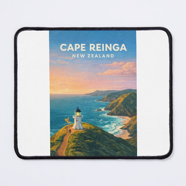 Item preview, Cape Reinga Lighthouse Northland Coastal Cliffs and Tasman Sea Views designed and sold by Places On Earth.