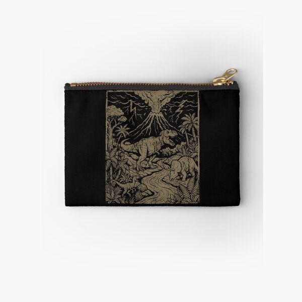 Item preview, Vintage Dinosaur Eruption - Retro Linocut Aesthetic. #2 designed and sold by EunsooLee.