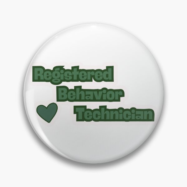 Item preview, Registered Behavior Technician green designed and sold by b-keys.