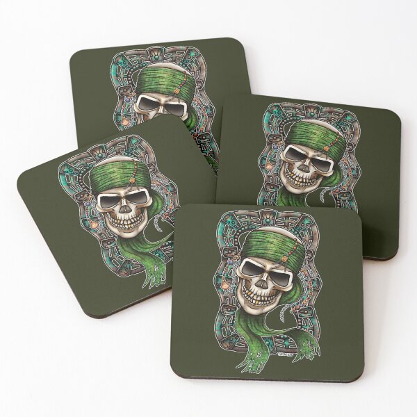 Item preview, Pirate's Portrait (Green Version) designed and sold by JanGrackle.