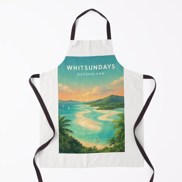 Item preview, Whitsundays Queensland Whitehaven Beach and Great Barrier Reef Coast designed and sold by Places On Earth.