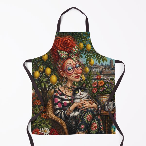 Item preview, Whimsical Women with Cats designed and sold by Beyond The Canvas.