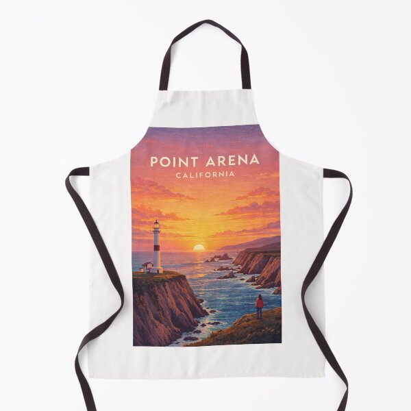 Item preview, Point Arena California Lighthouse Mendocino Coast at Sunset designed and sold by Places On Earth.