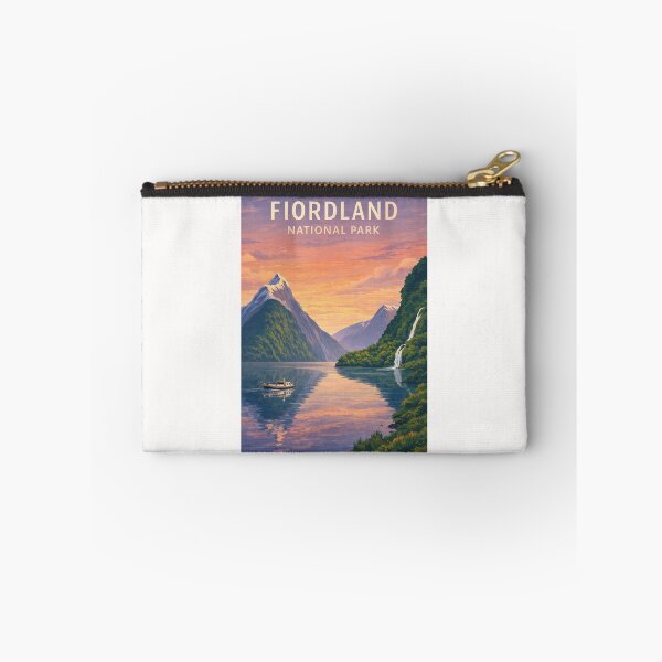 Item preview, Fiordland National Park Milford Sound Fiords and Southern Alps designed and sold by Places On Earth.