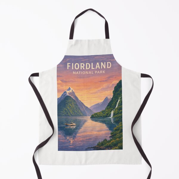 Item preview, Fiordland National Park Milford Sound Fiords and Southern Alps designed and sold by Places On Earth.