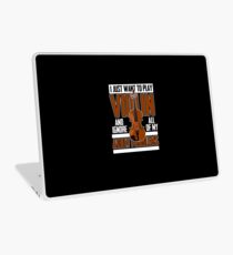 Musician Violinst Laptop Skin