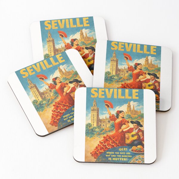 Item preview, Seville Andalusia Plaza de España Giralda and Cathedral Heritage designed and sold by Places On Earth.