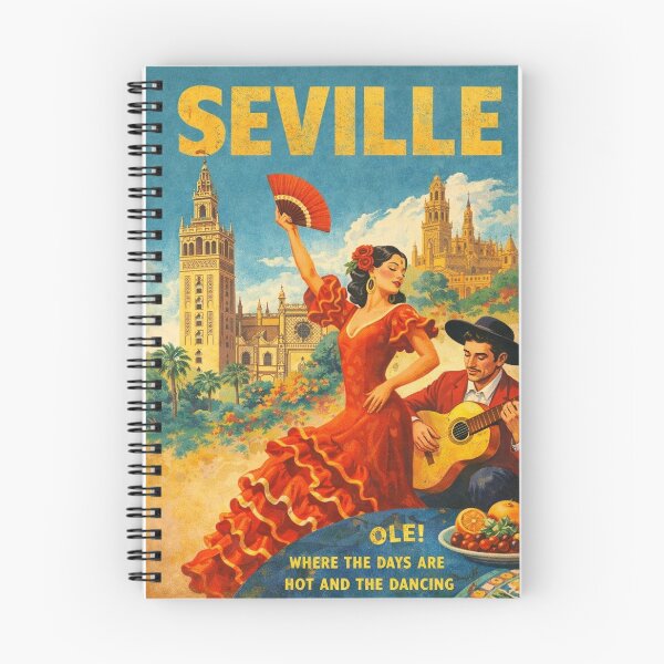 Item preview, Seville Andalusia Plaza de España Giralda and Cathedral Heritage designed and sold by Places On Earth.