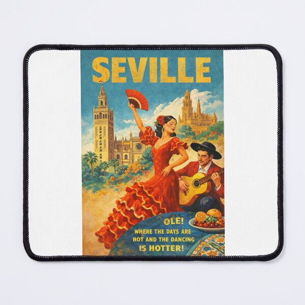 Item preview, Seville Andalusia Plaza de España Giralda and Cathedral Heritage designed and sold by Places On Earth.