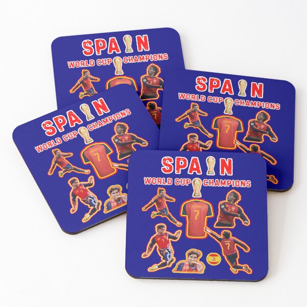 Item preview, Spain World Cup Champion designed and sold by WoodburyLake.