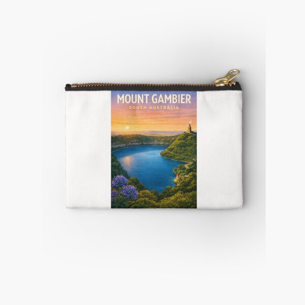 Item preview, Mount Gambier Blue Lake South Australia Volcanic Crater Landscape designed and sold by Places On Earth.
