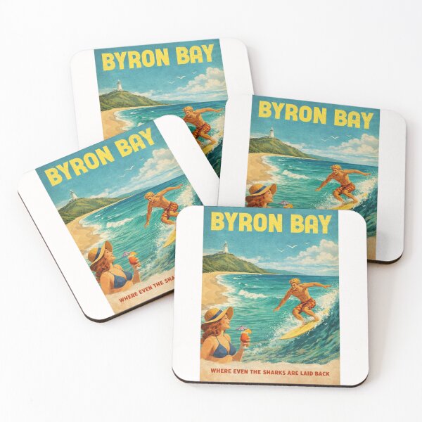 Item preview, Byron Bay Cape Byron Lighthouse and New South Wales Surf Coast designed and sold by Places On Earth.
