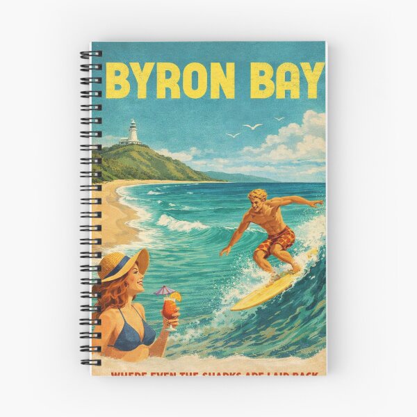 Item preview, Byron Bay Cape Byron Lighthouse and New South Wales Surf Coast designed and sold by Places On Earth.