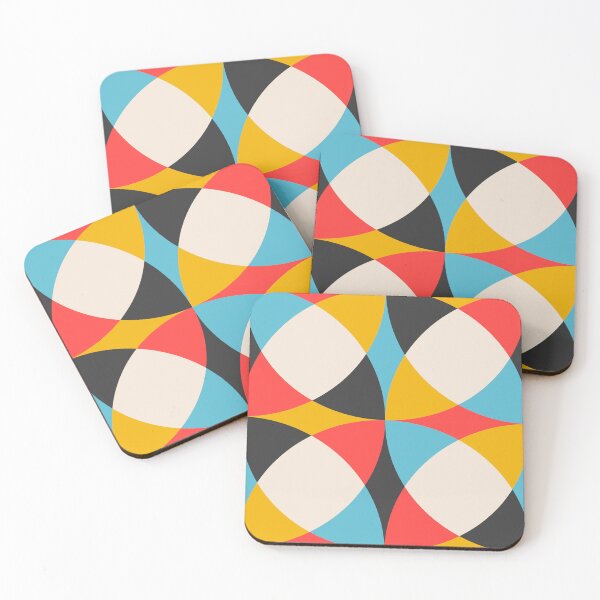 Item preview, Mid-Century Modern Geometric Pattern Retro Abstract Design designed and sold by Volt Junkies.