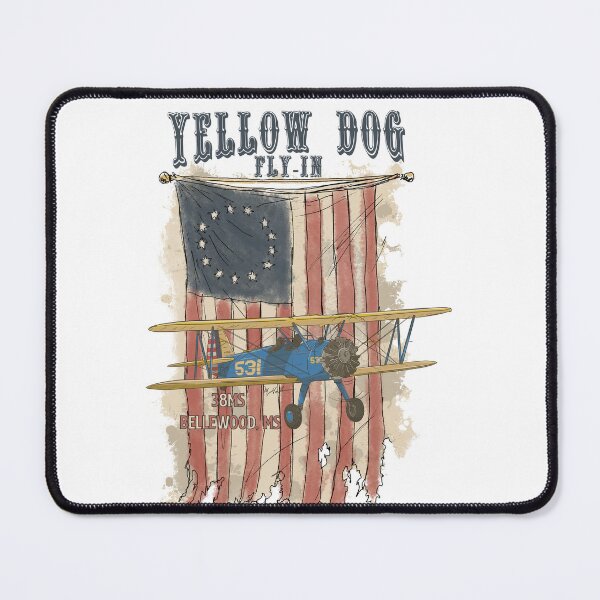Item preview, Yello dog fly in bellewood ms designed and sold by Michael Garber.