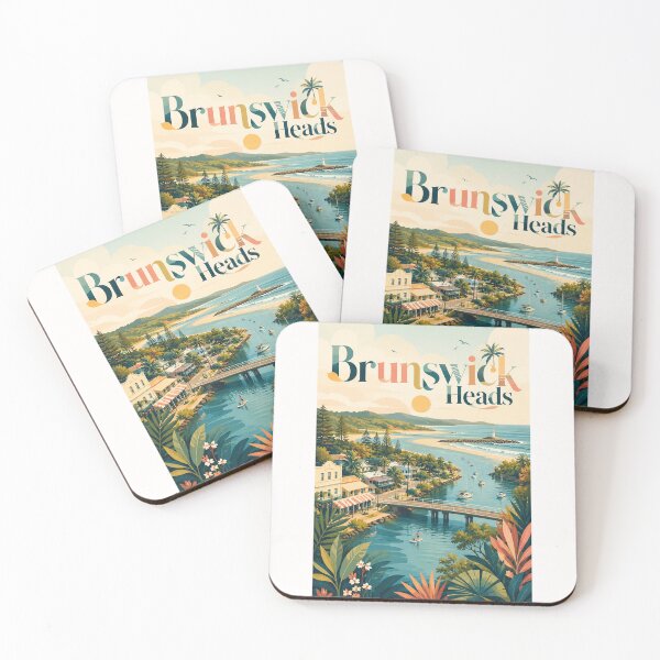 Item preview, Brunswick Heads Brunswick River and Cape Byron New South Wales designed and sold by Places On Earth.