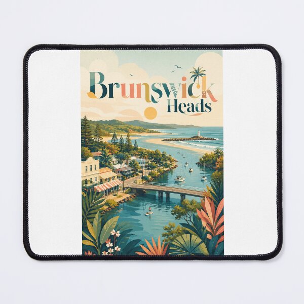Item preview, Brunswick Heads Brunswick River and Cape Byron New South Wales designed and sold by Places On Earth.