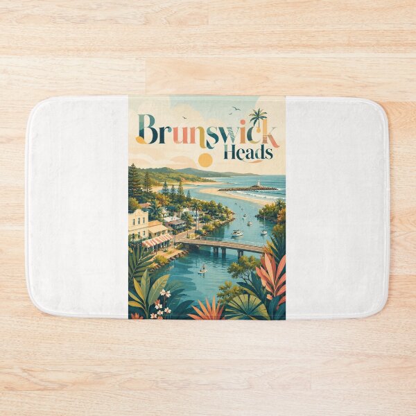 Item preview, Brunswick Heads Brunswick River and Cape Byron New South Wales designed and sold by Places On Earth.