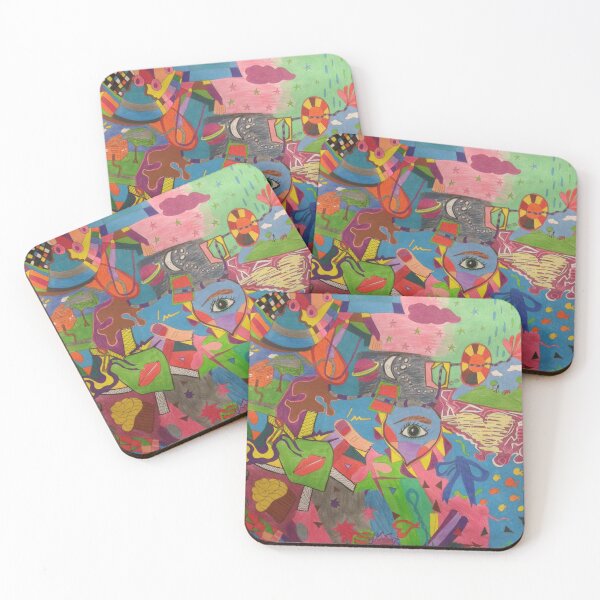 Item preview, Abstract Colorful World designed and sold by roseramo.