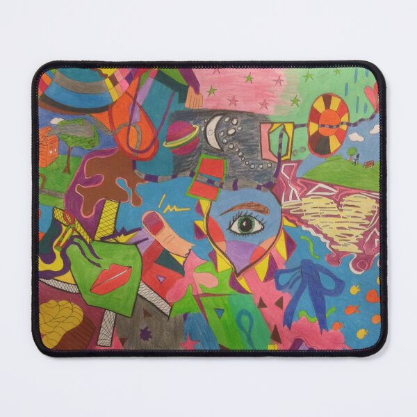 Item preview, Abstract Colorful World designed and sold by roseramo.