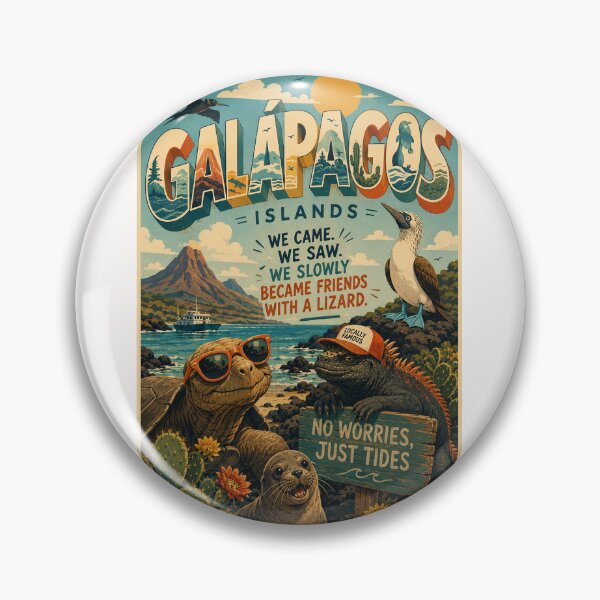 Item preview, Galápagos Islands Ecuador Wildlife and Volcanic Coast designed and sold by Places On Earth.