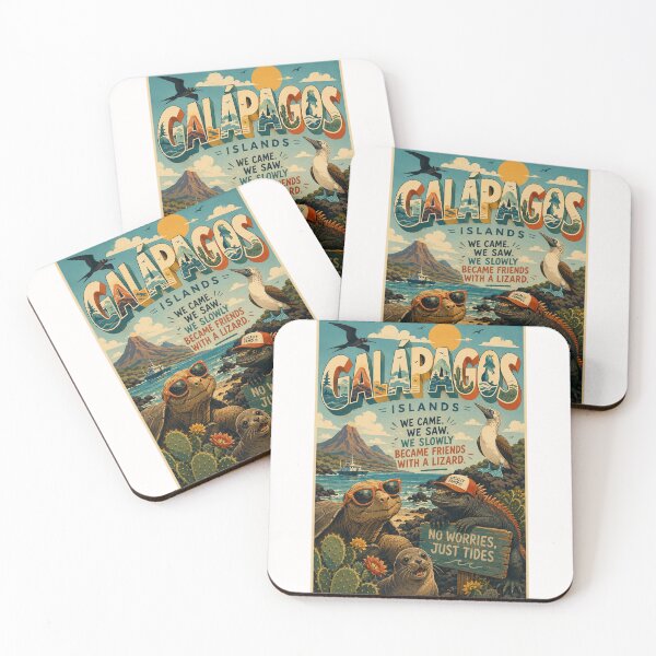 Item preview, Galápagos Islands Ecuador Wildlife and Volcanic Coast designed and sold by Places On Earth.