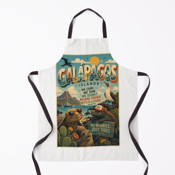 Item preview, Galápagos Islands Ecuador Wildlife and Volcanic Coast designed and sold by Places On Earth.