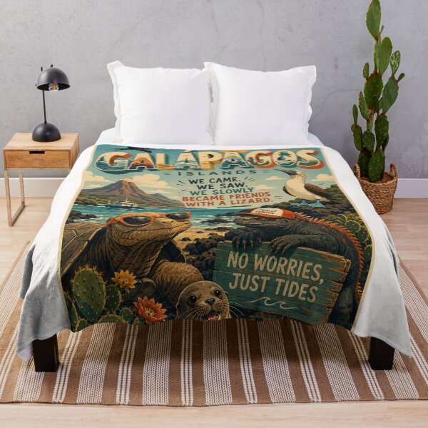 Item preview, Galápagos Islands Ecuador Wildlife and Volcanic Coast designed and sold by Places On Earth.