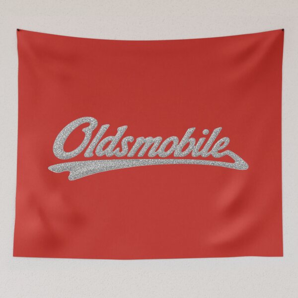 Item preview, Oldsmobile Silver Retro Logo designed and sold by Dimensionality.