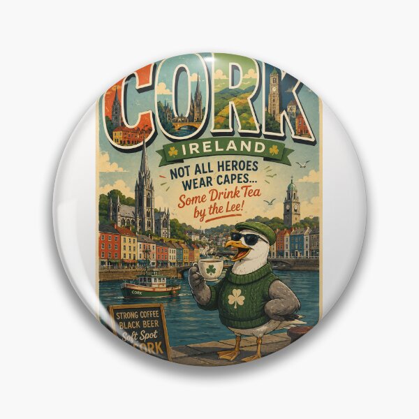 Item preview, Cork River Lee Historic Harbour Ireland designed and sold by Places On Earth.