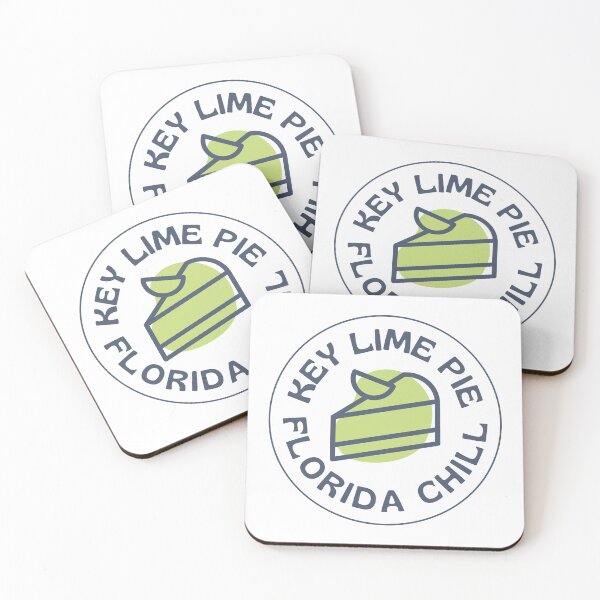 Item preview, Key Lime Pie Florida Chill Badge Logo Funny Florida Foodie designed and sold by HYPNK.