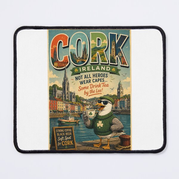 Item preview, Cork River Lee Historic Harbour Ireland designed and sold by Places On Earth.