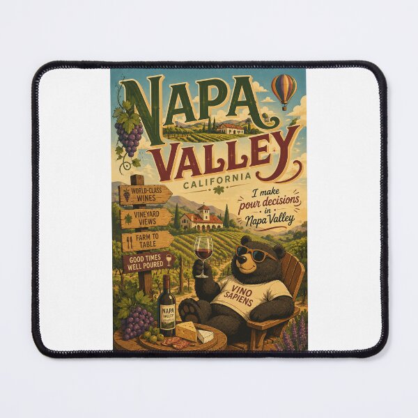 Item preview, Napa Valley California Wine Country Vineyards designed and sold by Places On Earth.