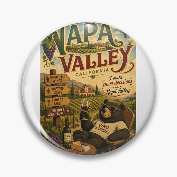 Item preview, Napa Valley California Wine Country Vineyards designed and sold by Places On Earth.