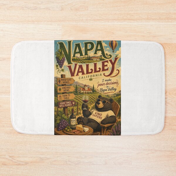 Item preview, Napa Valley California Wine Country Vineyards designed and sold by Places On Earth.