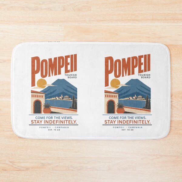 Item preview, Pompeii Tourism Board – Funny Ancient Rome Vintage Travel Design designed and sold by HROC.