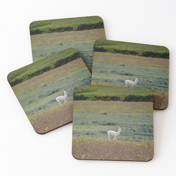 Item preview, Little White Llama in the Peruvian Valley designed and sold by olivia-wilbur.