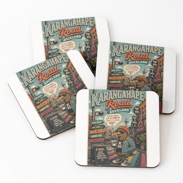Item preview, Karangahape Road Auckland City Cultural District designed and sold by Places On Earth.