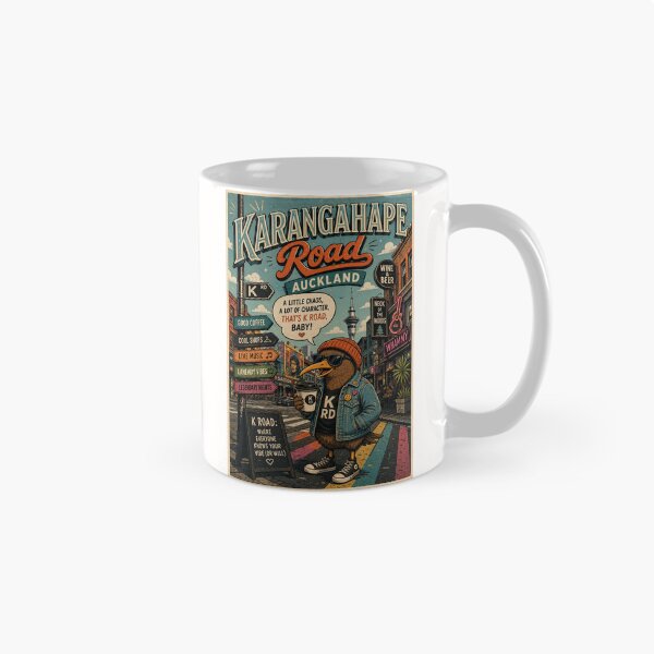 Item preview, Karangahape Road Auckland City Cultural District designed and sold by Places On Earth.