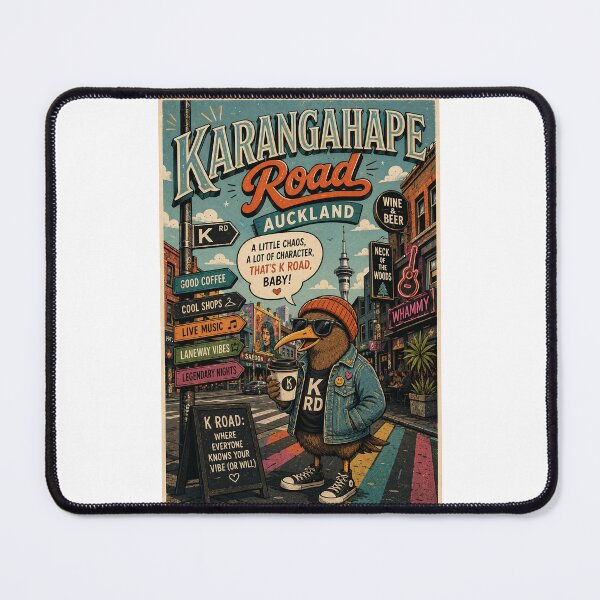 Item preview, Karangahape Road Auckland City Cultural District designed and sold by Places On Earth.